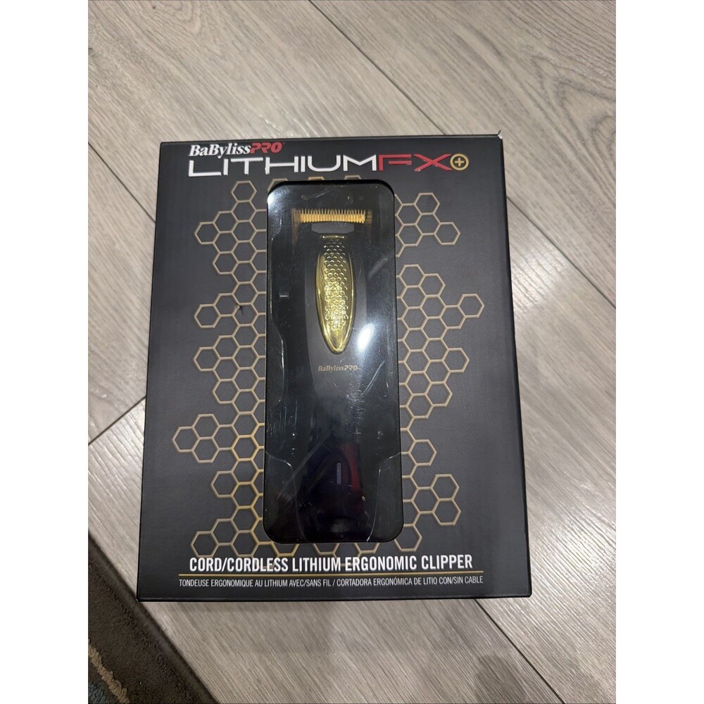 BaByliss PRO FX673N LithiumFX+ Cordless Lithium Ergonomic Clipper New